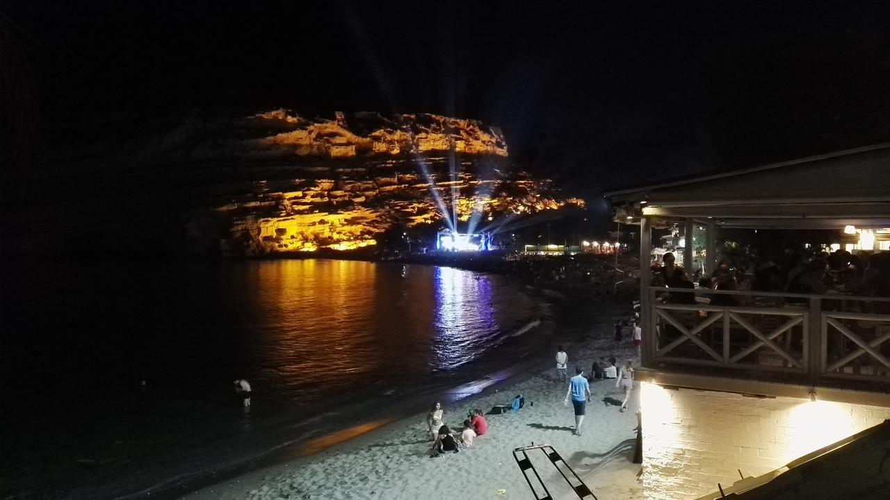 Dimitris Villa Hotel Matala Eksteriør billede