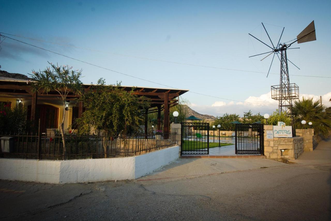 Dimitris Villa Hotel Matala Eksteriør billede
