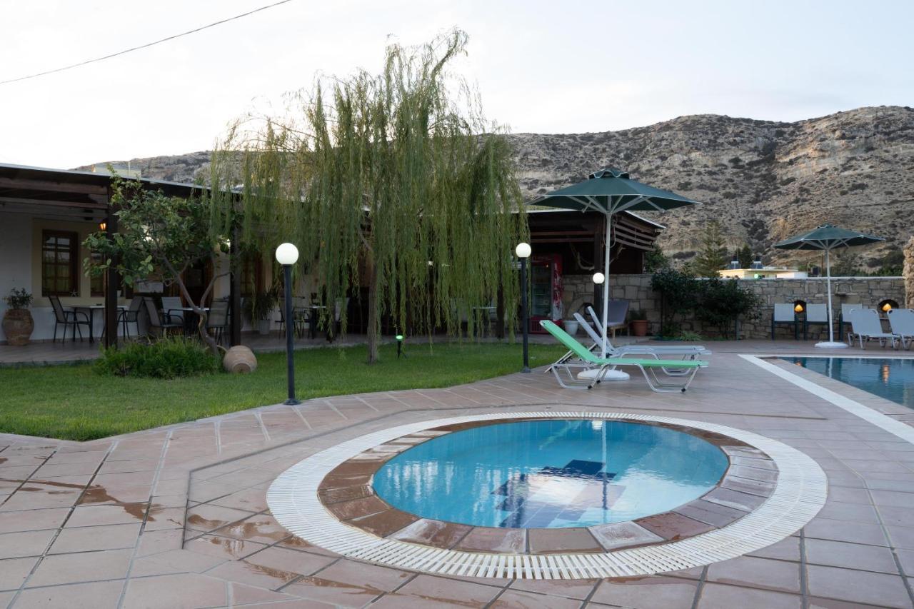 Dimitris Villa Hotel Matala Eksteriør billede
