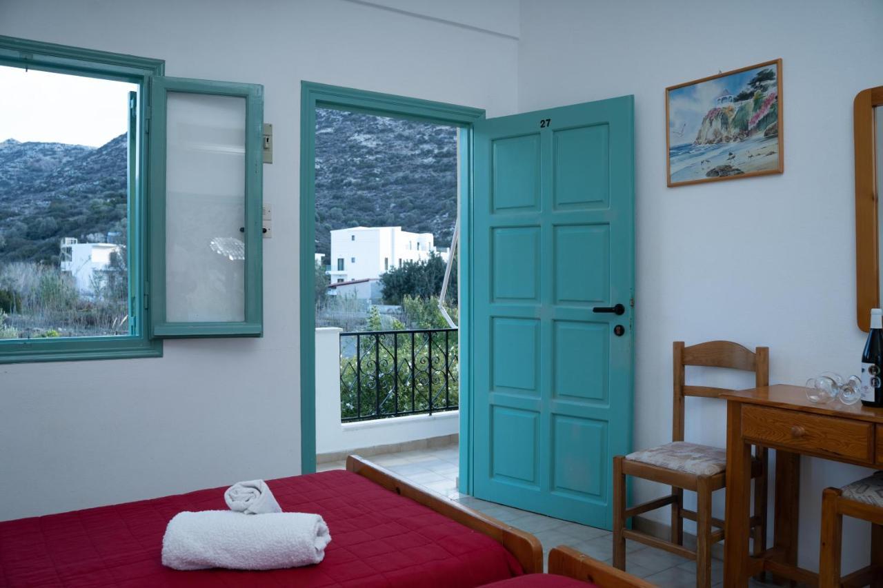 Dimitris Villa Hotel Matala Eksteriør billede